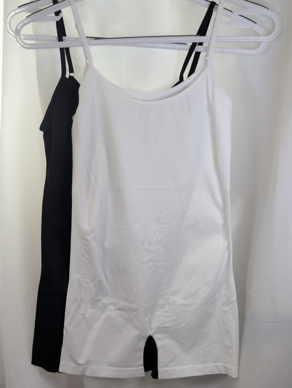 Everyday Seamless Spaghetti-Strap Romper - Includes A White & Black One